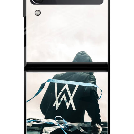Alan Walker Samsung Galaxy Z Flip4 Glass Case