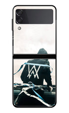 Alan Walker Samsung Galaxy Z Flip4 Glass Case