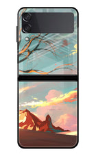 Scenery Samsung Galaxy Z Flip4 Glass Case