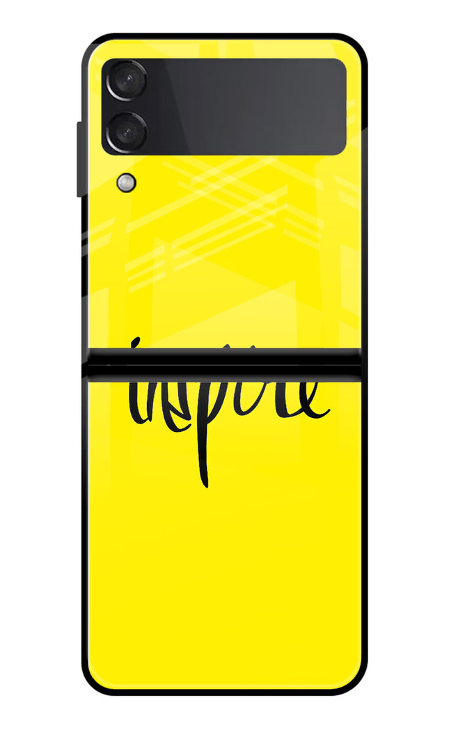 Inspire Samsung Galaxy Z Flip4 Glass Case