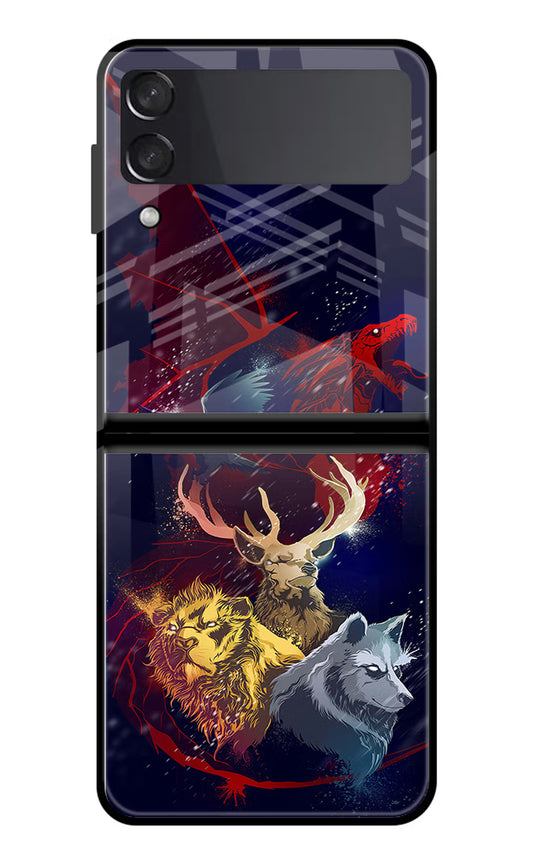 Game Of Thrones Samsung Galaxy Z Flip4 Glass Case