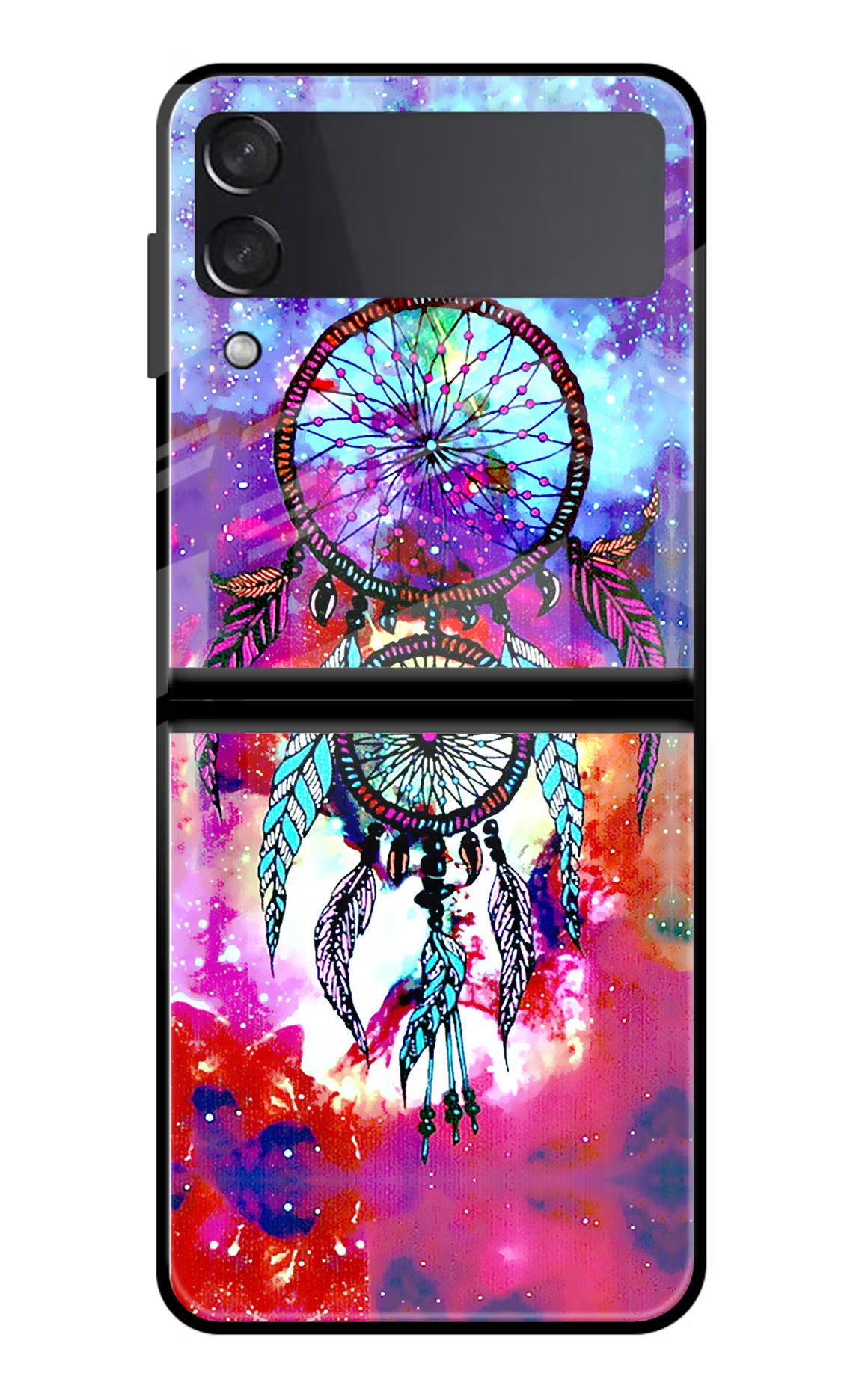 Dream Catcher Abstract Samsung Galaxy Z Flip4 Glass Case