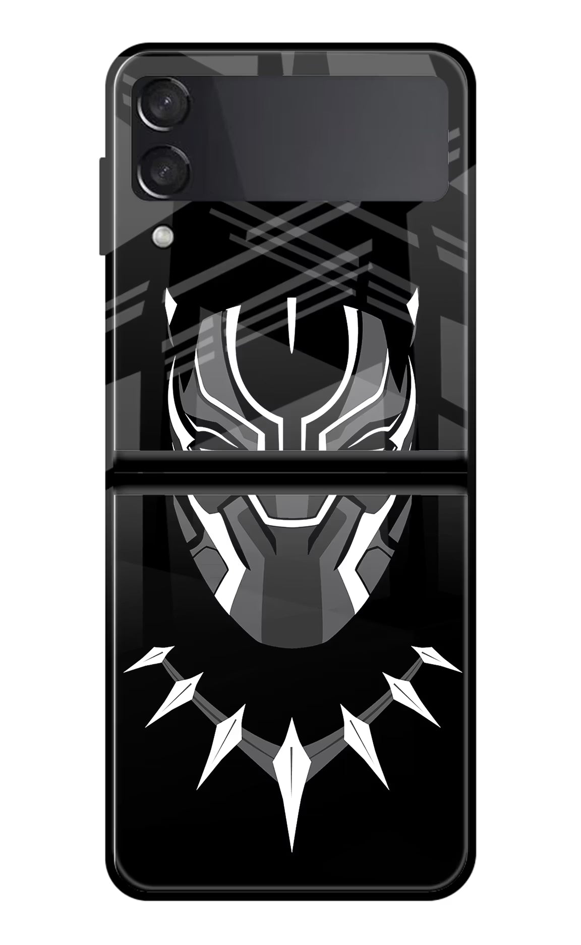 Black Panther Samsung Galaxy Z Flip4 Glass Case