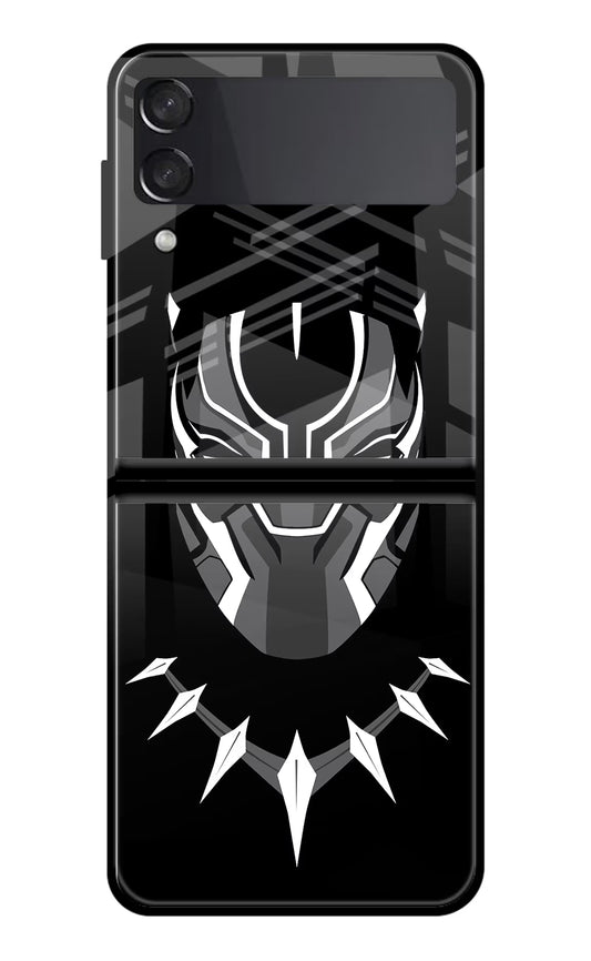 Black Panther Samsung Galaxy Z Flip4 Glass Case