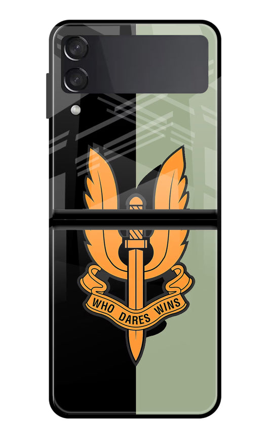 Balidan Logo Samsung Galaxy Z Flip4 Glass Case