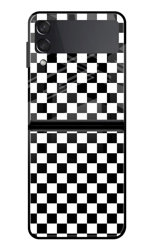 Chess Board Samsung Galaxy Z Flip4 Glass Case