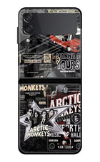 Arctic Monkeys Samsung Galaxy Z Flip4 Glass Case