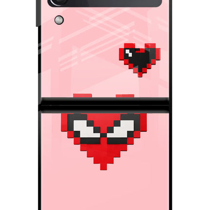 Gwen Heart Samsung Galaxy Z Flip4 Glass Case