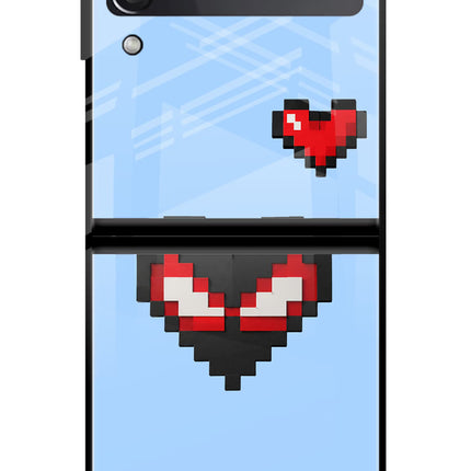 Peter Heart Samsung Galaxy Z Flip4 Glass Case