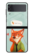 Nick Charm Samsung Galaxy Z Flip4 Glass Case