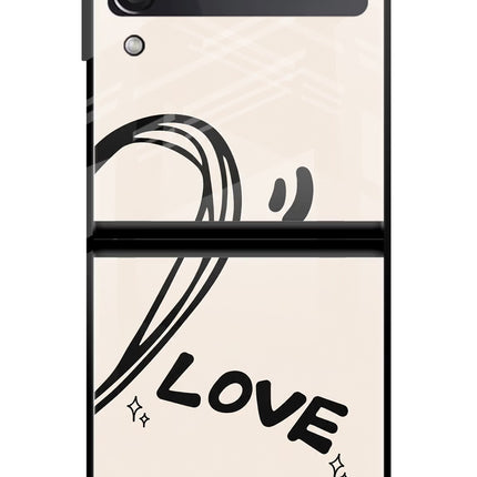 Soul Line Samsung Galaxy Z Flip4 Glass Case