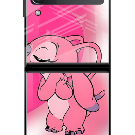 Angel Hug Samsung Galaxy Z Flip4 Glass Case