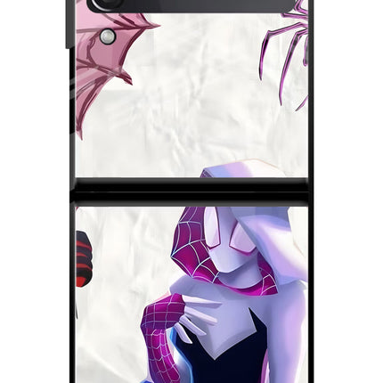 Gwen Verse Samsung Galaxy Z Flip4 Glass Case