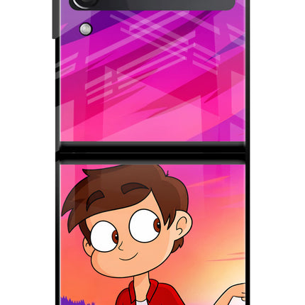 Marco Sunset Samsung Galaxy Z Flip4 Glass Case