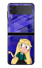 Star Glow Samsung Galaxy Z Flip4 Glass Case