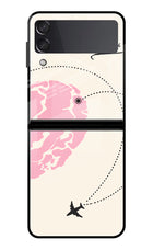 Miss Orbit Samsung Galaxy Z Flip4 Glass Case