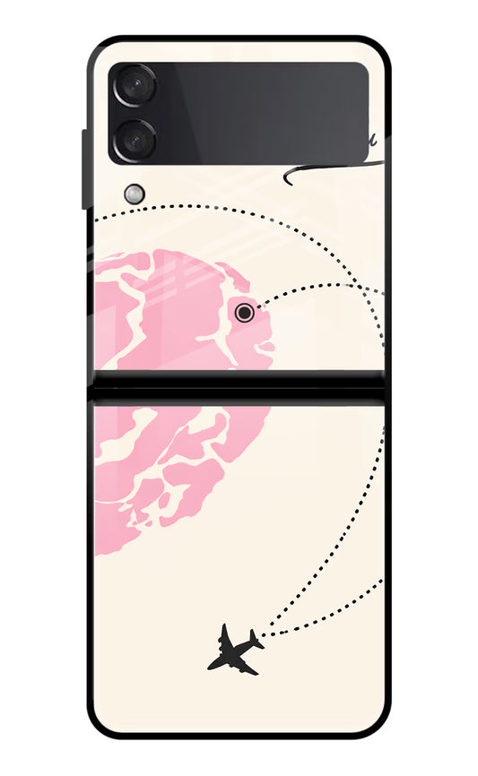 Miss Orbit Samsung Galaxy Z Flip4 Glass Case