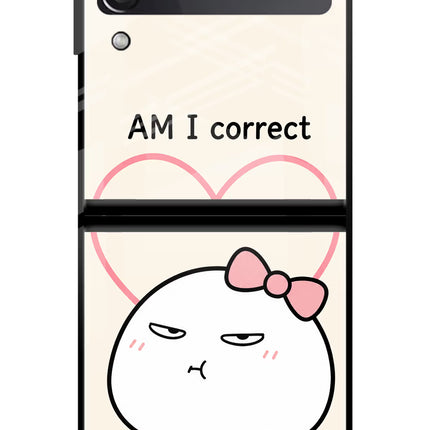 Always Right Samsung Galaxy Z Flip4 Glass Case