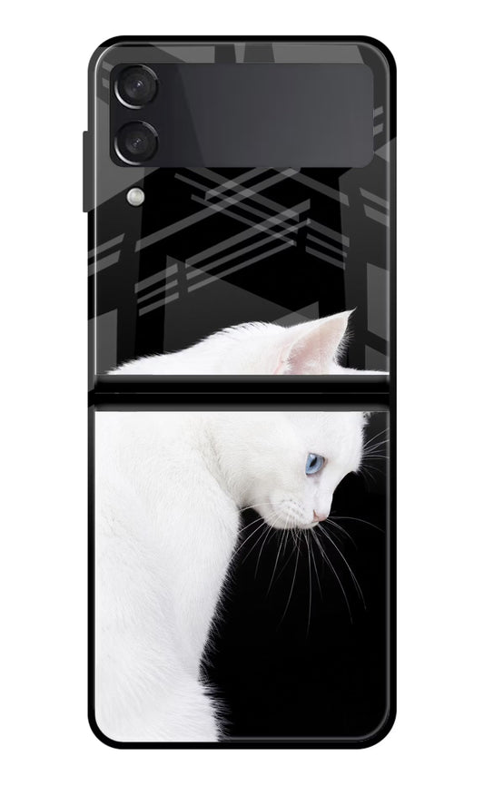 Snow Gaze Samsung Galaxy Z Flip4 Glass Case