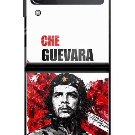 Che Guevara Revolution Samsung Galaxy Z Flip4 Glass Case