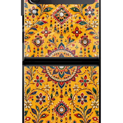 Sunlit Aura Samsung Galaxy Z Flip4 Glass Case