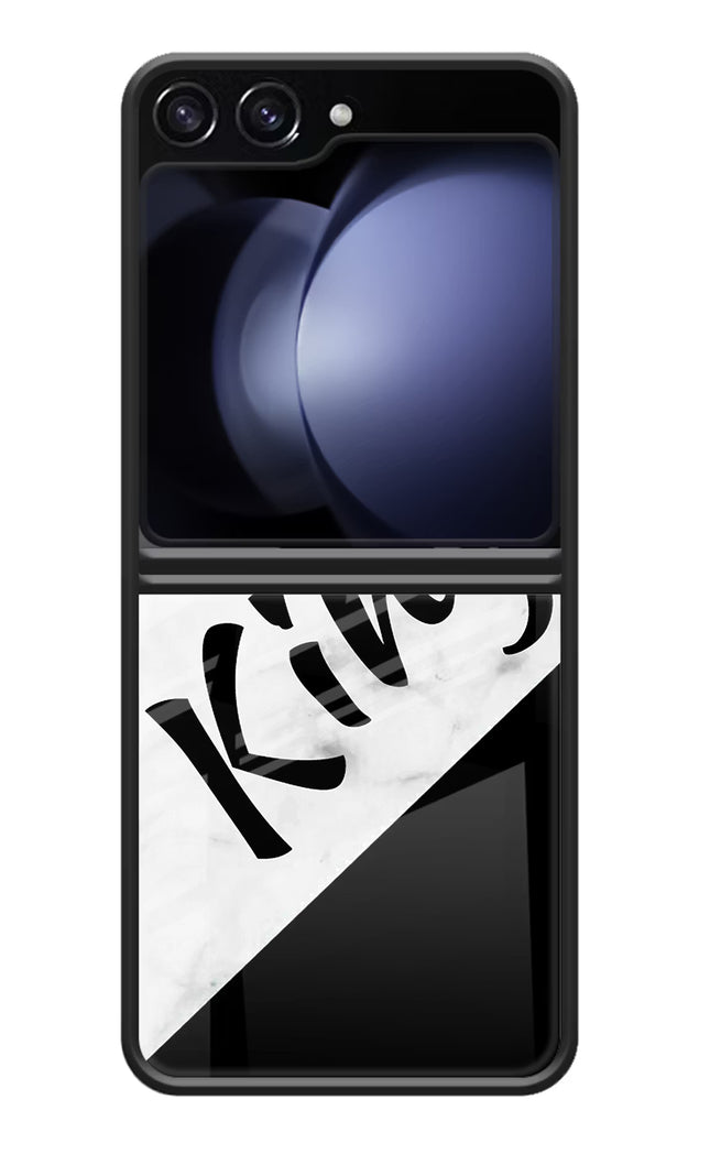 King Samsung Galaxy Z Flip5 Glass Case