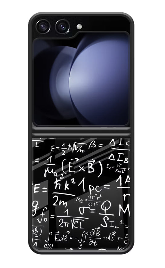 Physics Formula Samsung Galaxy Z Flip5 Glass Case