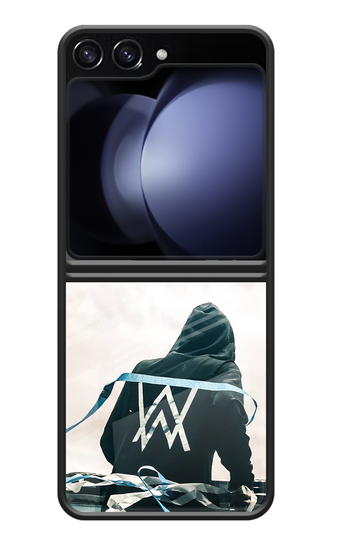 Alan Walker Samsung Galaxy Z Flip5 Glass Case