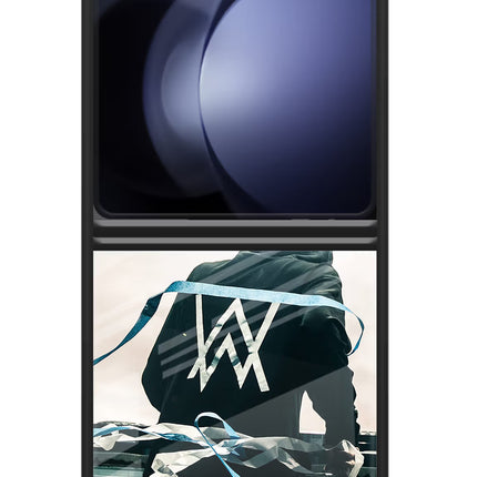 Alan Walker Samsung Galaxy Z Flip5 Glass Case