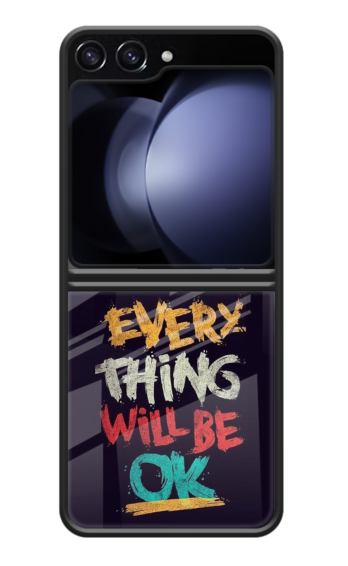 Everything Will Be Ok Samsung Galaxy Z Flip5 Back Cover