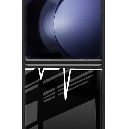 Heart Beats Samsung Galaxy Z Flip5 Glass Case