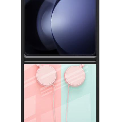 Music Lover Samsung Galaxy Z Flip5 Glass Case