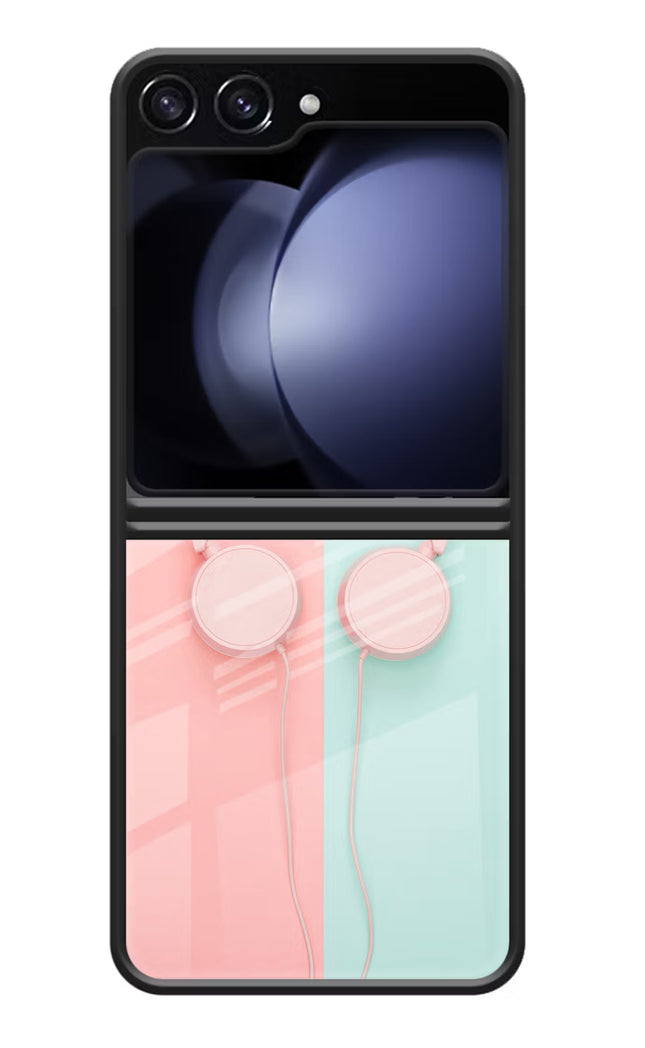 Music Lover Samsung Galaxy Z Flip5 Glass Case