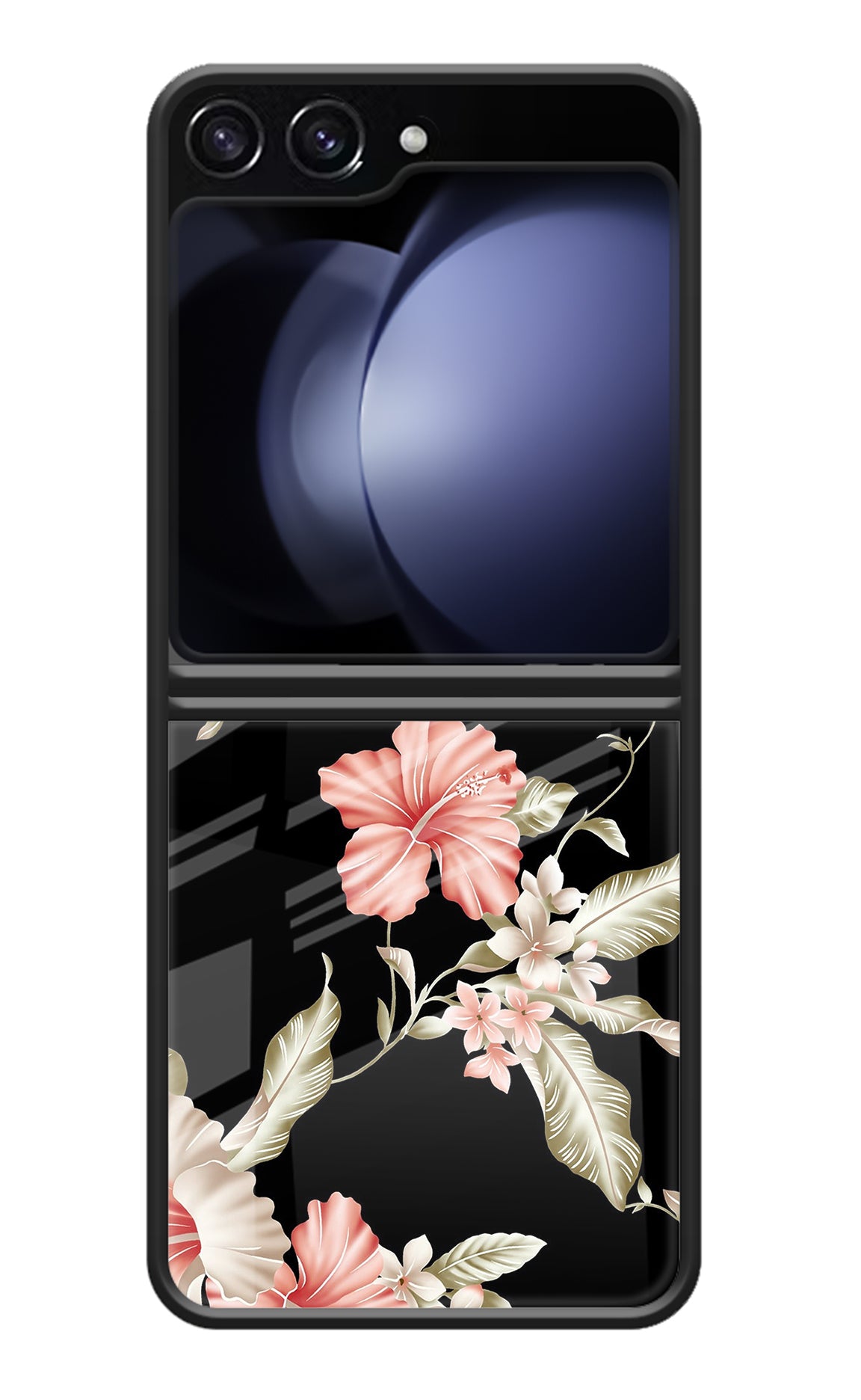 Flowers Samsung Galaxy Z Flip5 Glass Case