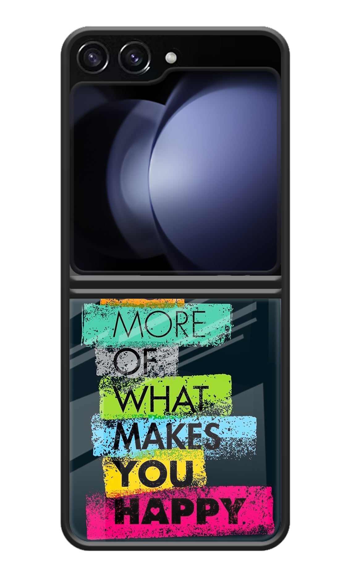 Do More Of What Makes You Happy Samsung Galaxy Z Flip5 Back Cover