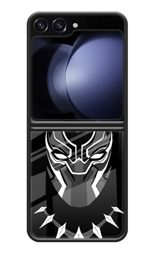 Black Panther Samsung Galaxy Z Flip5 Glass Case