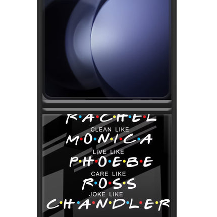 FRIENDS Character Samsung Galaxy Z Flip5 Glass Case