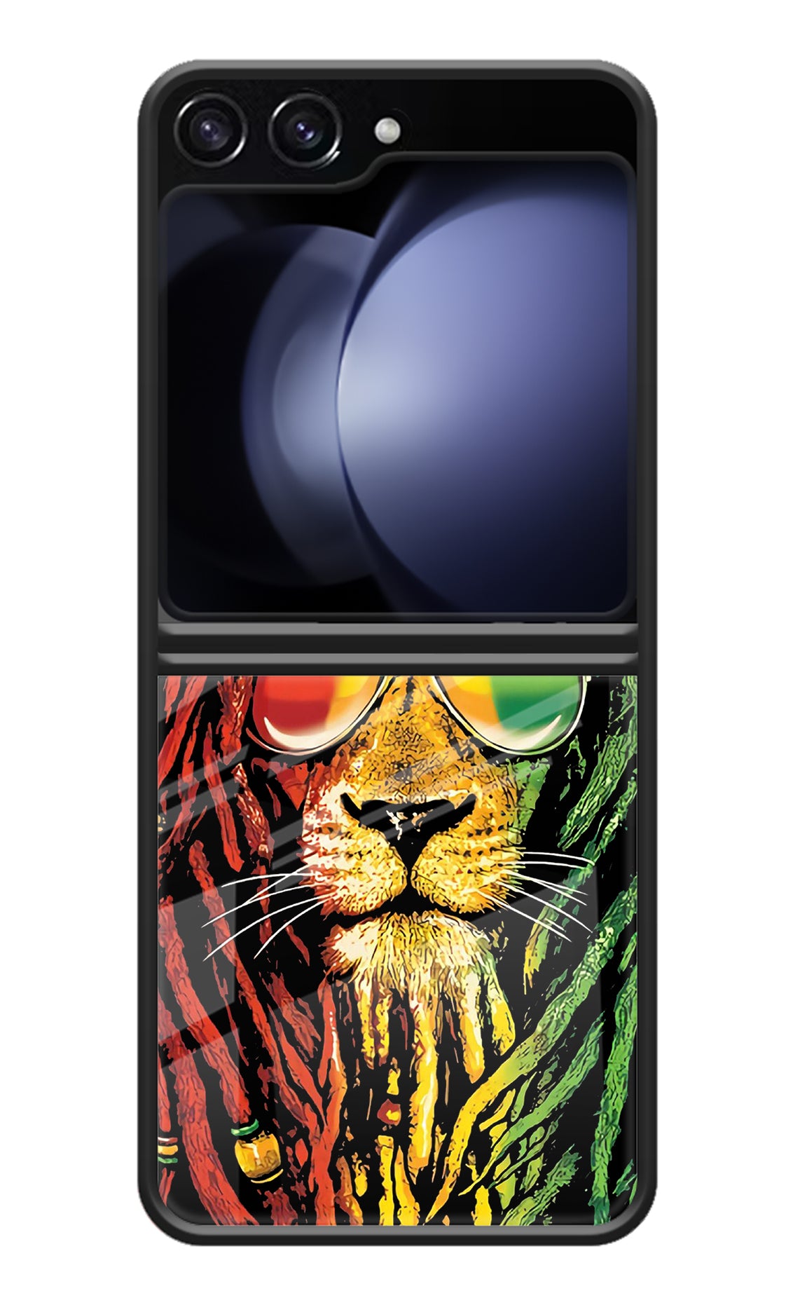 Rasta Lion Samsung Galaxy Z Flip5 Back Cover