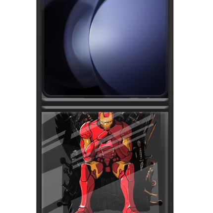 Ironman Throne Samsung Galaxy Z Flip5 Glass Case