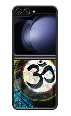 Om Cultural Samsung Galaxy Z Flip5 Glass Case