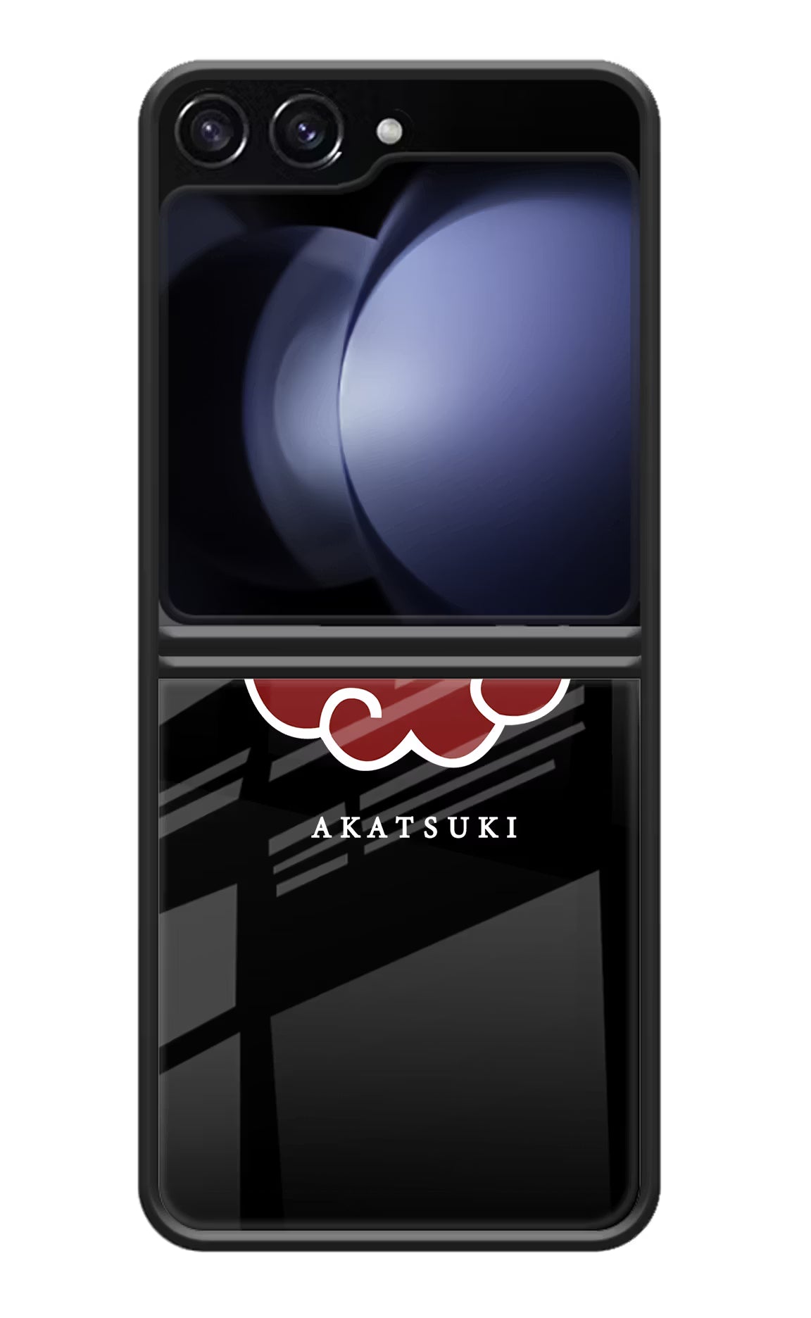 Akatsuki Samsung Galaxy Z Flip5 Glass Case Back Cover by Casekaro