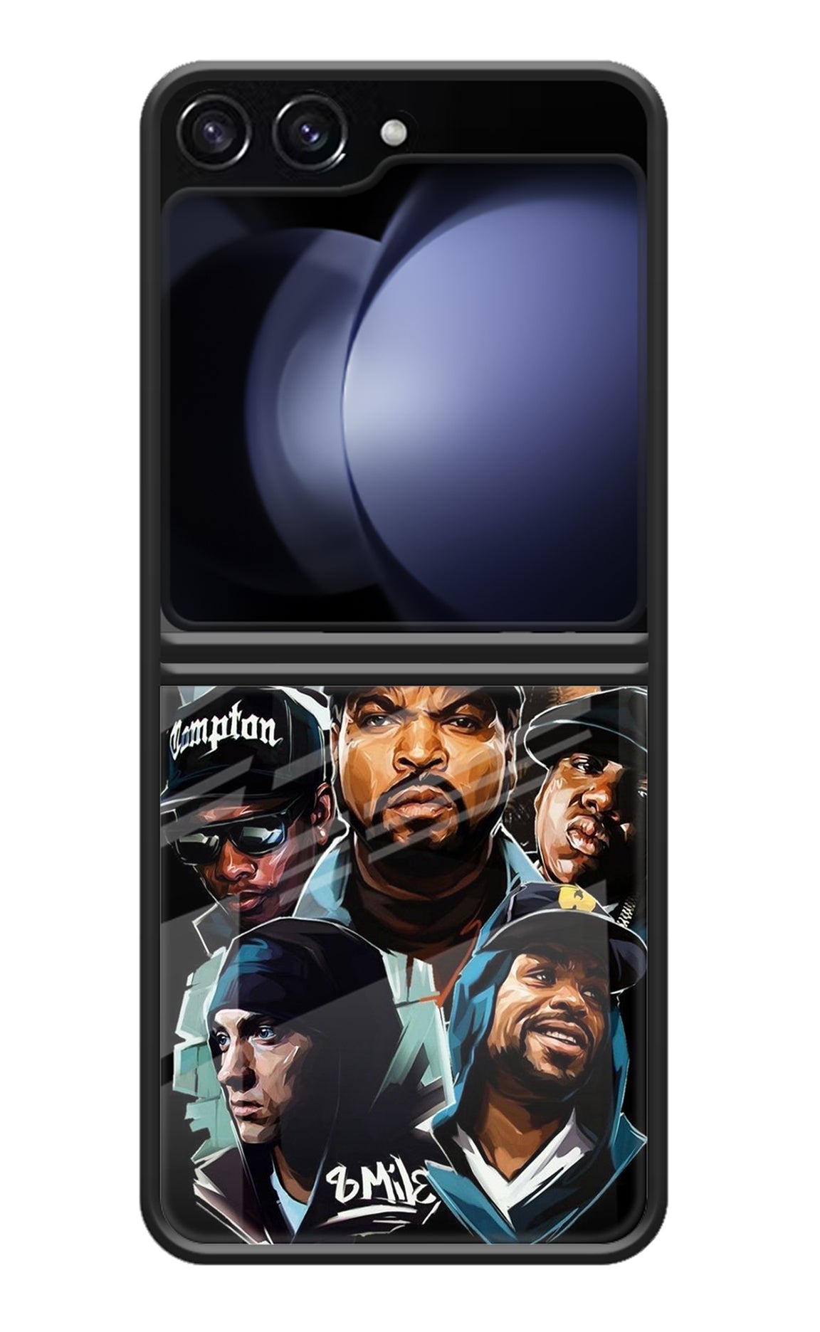 Rappers Samsung Galaxy Z Flip5 Glass Case