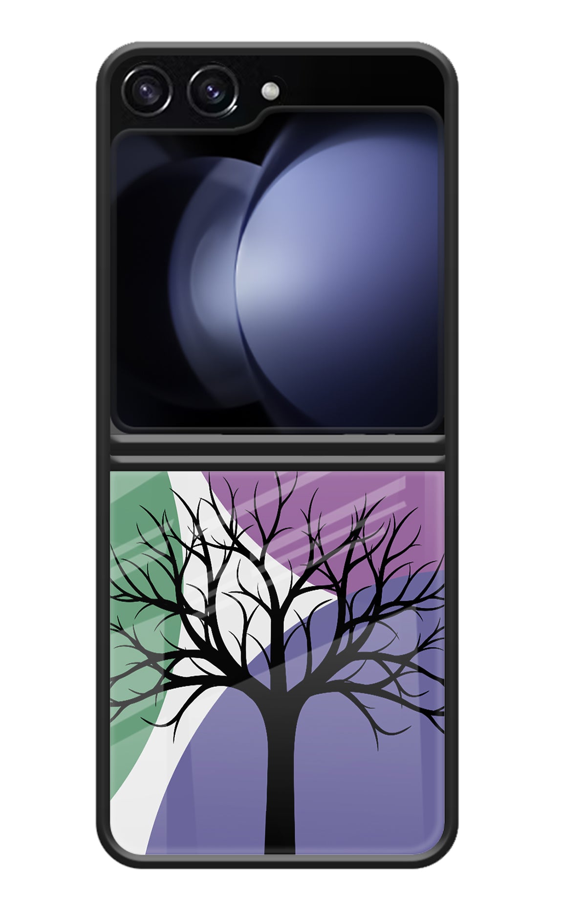 Tree Art Samsung Galaxy Z Flip5 Glass Case