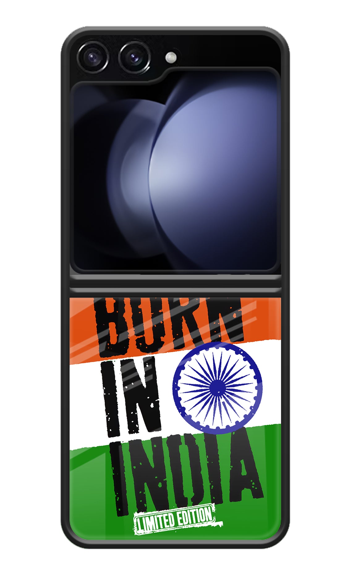 Born in India Samsung Galaxy Z Flip5 Glass Case