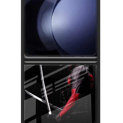 Deadpool Samsung Galaxy Z Flip5 Glass Case