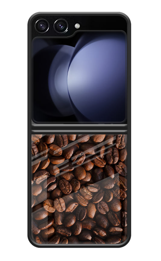 Coffee Beans Samsung Galaxy Z Flip5 Glass Case