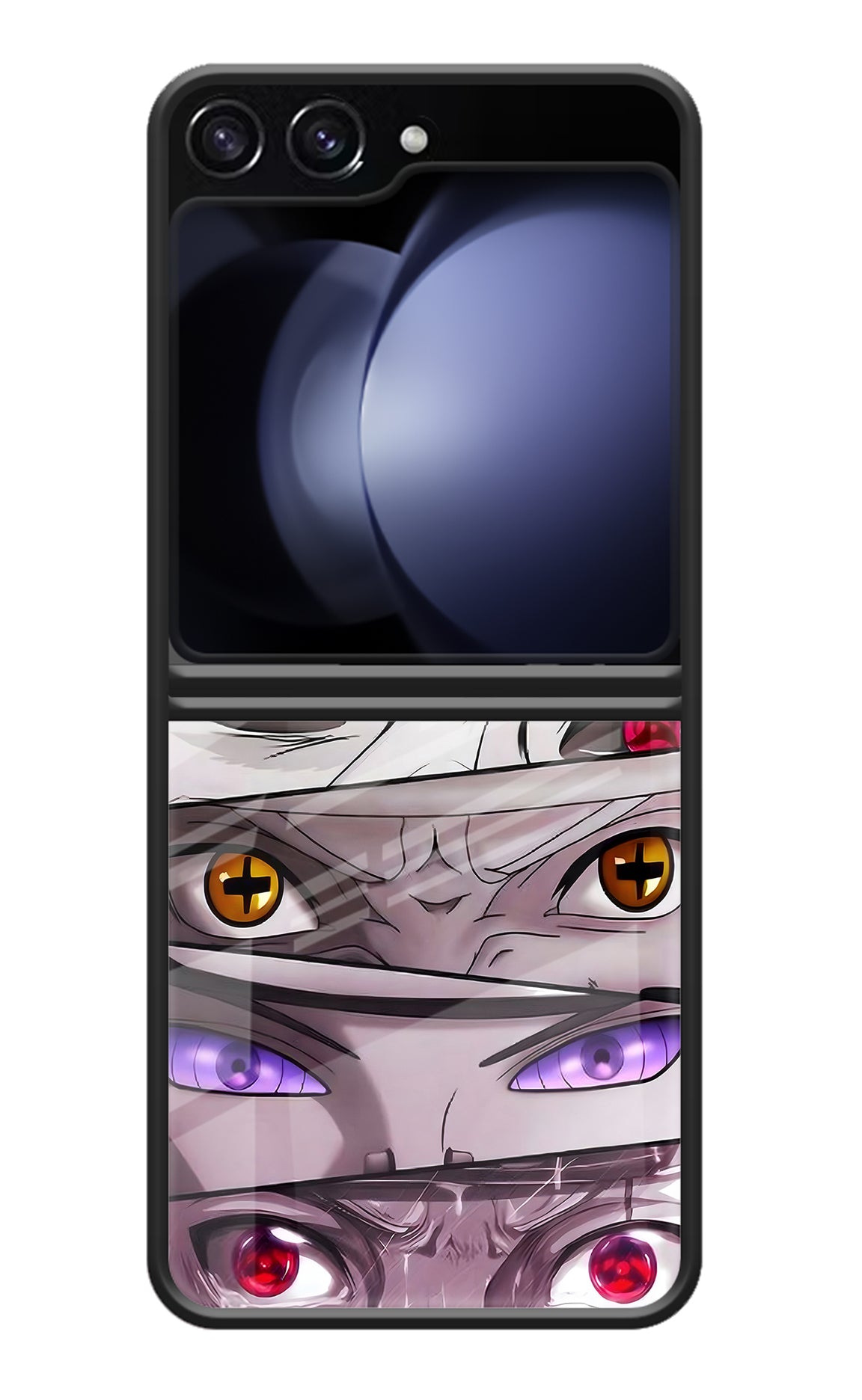 Naruto Anime Samsung Galaxy Z Flip5 Glass Case