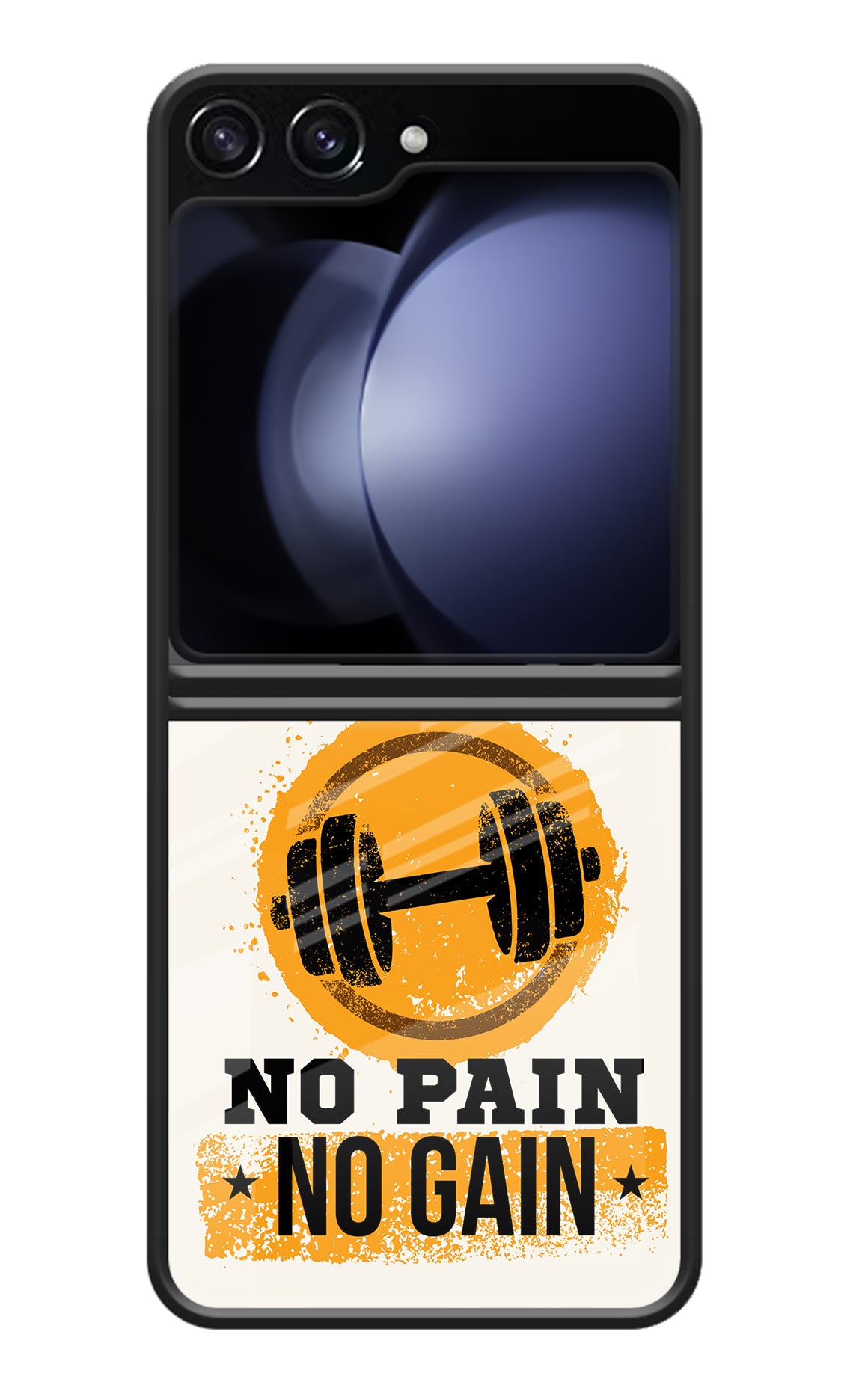 No Pain No Gain Samsung Galaxy Z Flip5 Back Cover