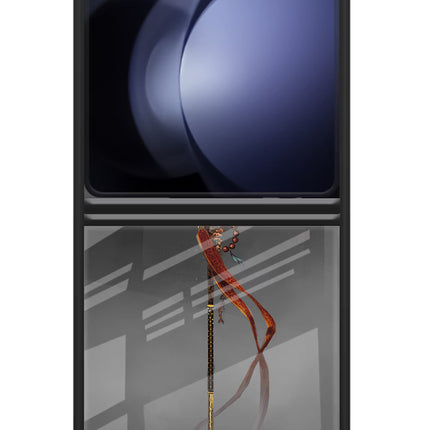 Shiv Trishul Samsung Galaxy Z Flip5 Glass Case