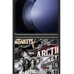 Arctic Monkeys Samsung Galaxy Z Flip5 Glass Case